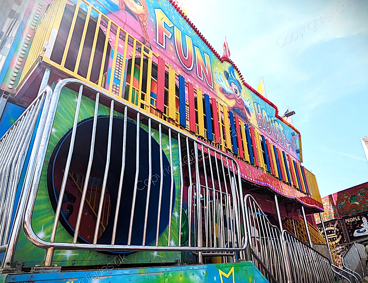 Bridlington Fun Park Fun House 